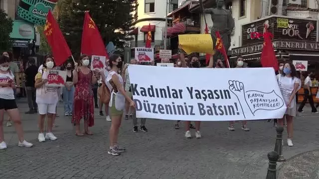 VAHŞİ CİNAYETE PROTESTO