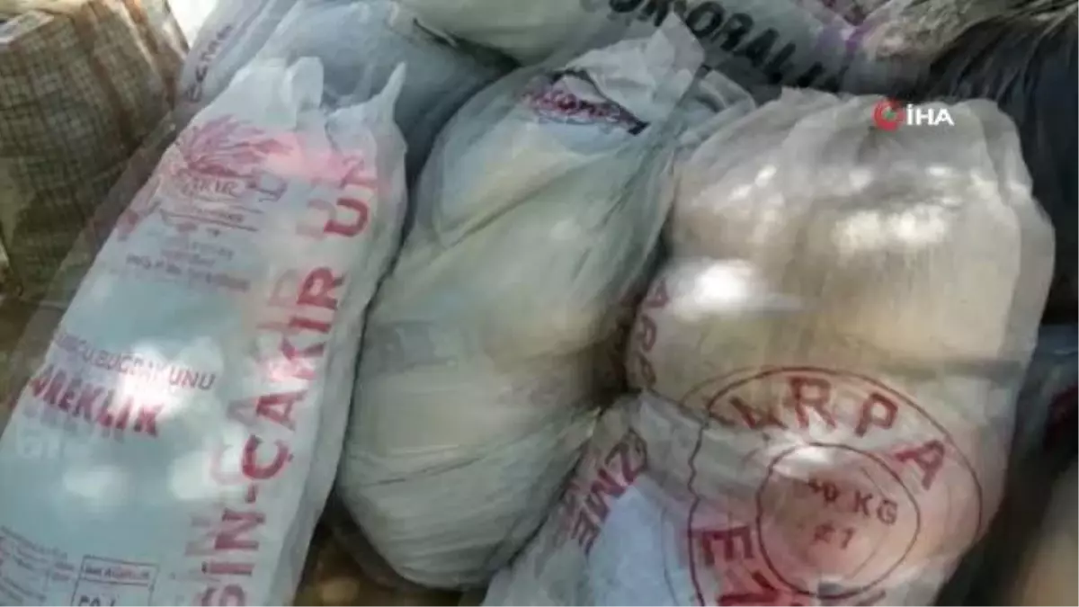 100 çuval kıyafet Manavgat'a yola çıktı