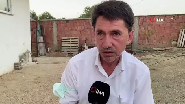 Acılı babanın hastanede evlat nöbeti