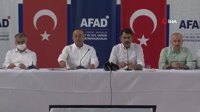 Son dakika haberi! Bakan Kurum: "Sit alanını, etraf muhafaza bölgesi ve orman alanını imara açmadığımız üzere bu yangından sonra da ne Antalya'da ne Muğla'da ne...