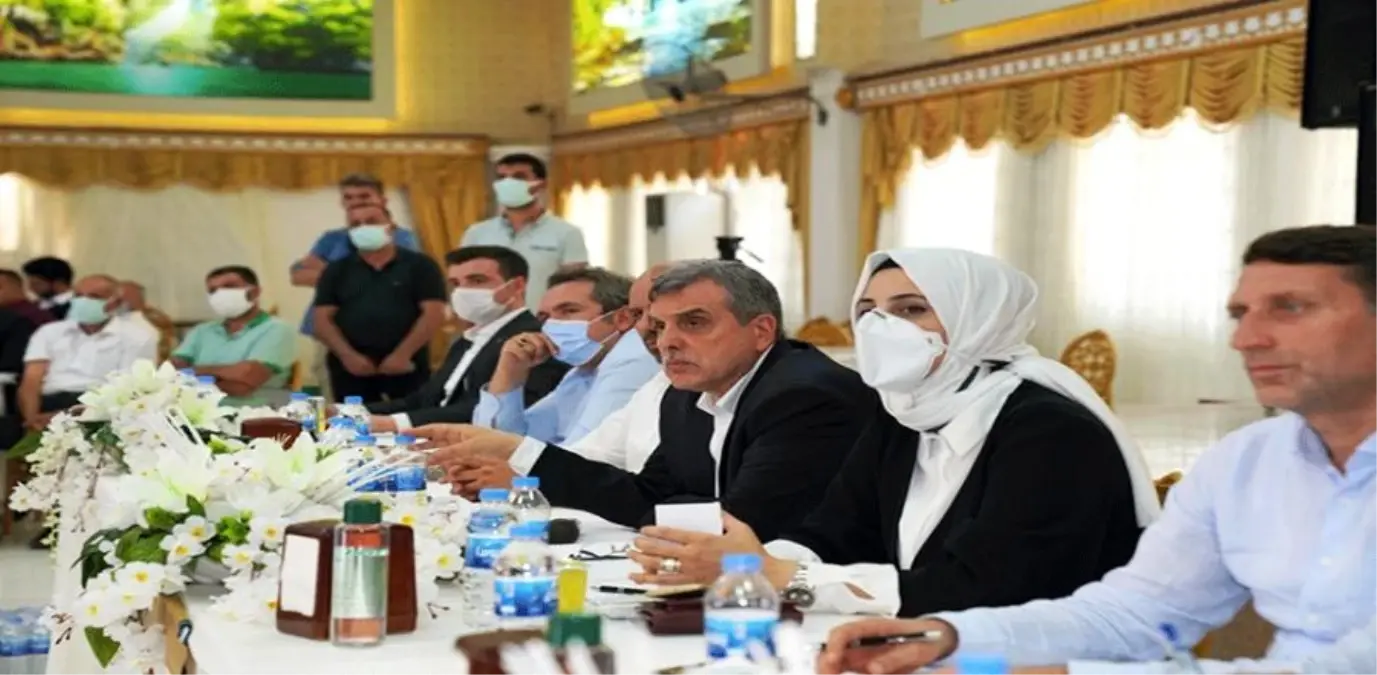 BAŞKAN BEYAZGÜL SİVEREK'TE TEMASLARDA BULUNDU