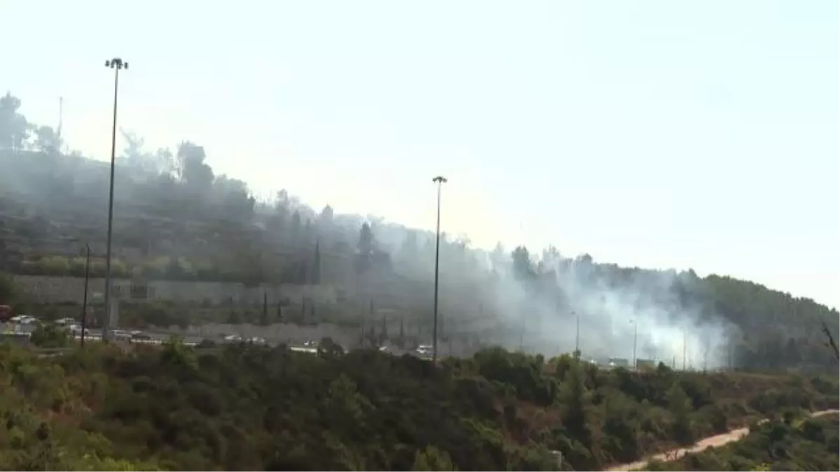 Son dakika haberleri | Batı Kudüs yakınındaki yangın kontrol altına alınmaya çalışılıyor
