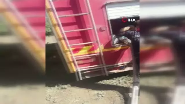 Çorum'da orman yangını