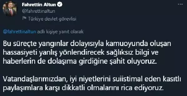 Bağlantı Lideri Altun: Bilgi kirliliğini de temizleyeceğiz