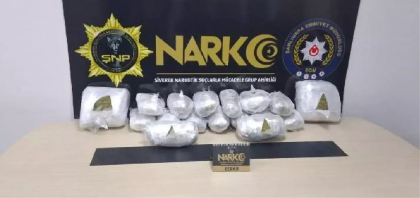 Kamyonun kasasında 22,5 kilo esrar ele geçirildi