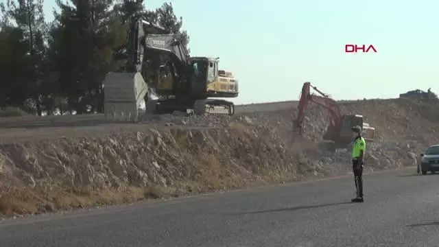 KİLİS-AKBEZ KARAYOLUNUN YAPIMINA BAŞLANDI