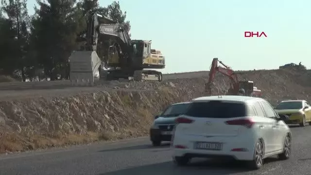 KİLİS-AKBEZ KARAYOLUNUN YAPIMINA BAŞLANDI