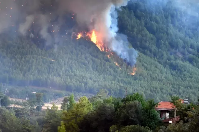 Köyceğiz'de 5 mahalle tahliye edildi