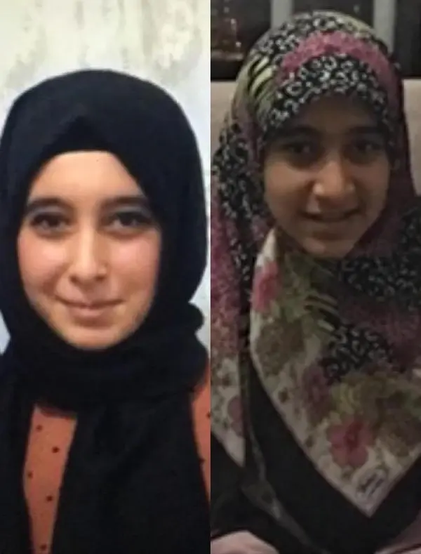 Biri 14 diğeri 20 yaşında! Dolaşmak için evden çıkan kız kardeşler sırra kadem bastı Biri 14 diğeri 20 yaşında! Dolaşmak için evden çıkan kız kardeşler sırra kadem bastı