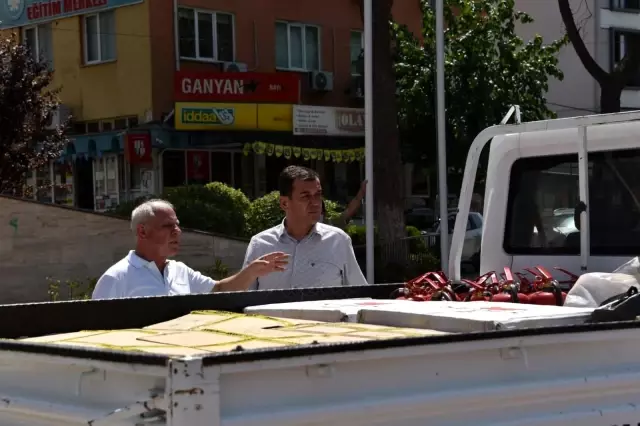 Son dakika haber | Manavgat'taki yangın bölgesine bir el de Soma'dan uzandı