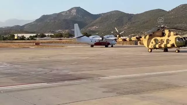 Orman yangınlarına etkin müdahale için Ukrayna'nın 2 uçağı da destek veriyor