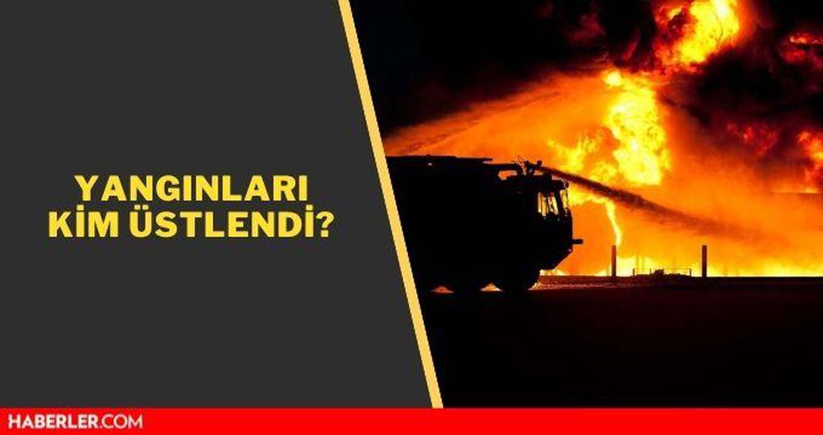 PKK yangın açıklaması! PKK yangınları üstlendi mi? Orman yangınlarını PKK'mı yaptı?