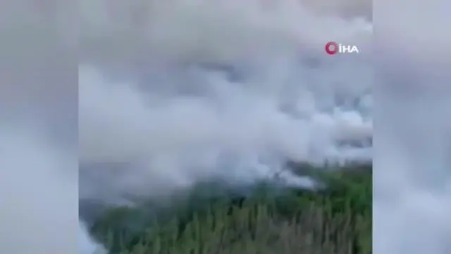 Sibirya'daki orman yangınları yerleşim alanlarına sıçradı