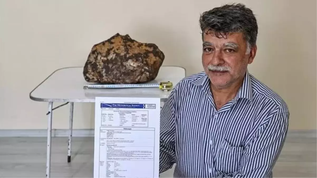 Van Gölü kıyısında piknik yaparken göktaşı buldu! Değerini öğrenince havalara uçtu