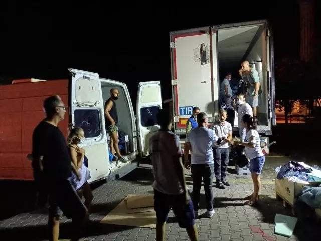 Başkan Tekin'in çağrısı ile Marmaris'e merhem oldular