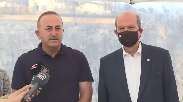 Dışişleri Bakanı Çavuşoğlu, KKTC Cumhurbaşkanı Tatar ile Manavgat'ta ortak basın toplantısında konuştu Açıklaması