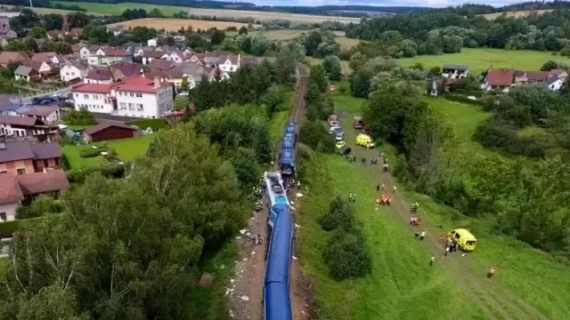 Çekya'daki tren kazasında can kaybı 3'e yükseldi