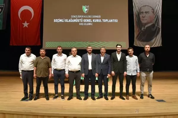 Denizlispor'da yeni Başkan Mehhmet Uz oldu