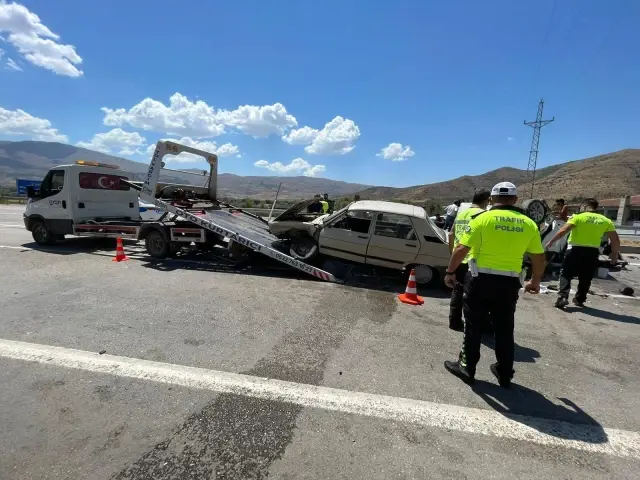 Elazığ'da trafik kazası: 5 yaralı