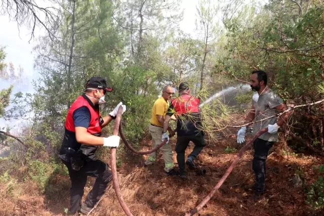 Emniyet Genel Müdürlüğü birlikleri orman yangınlarıyla mücadelede, Antalya'daki ekiplere destek veriyor