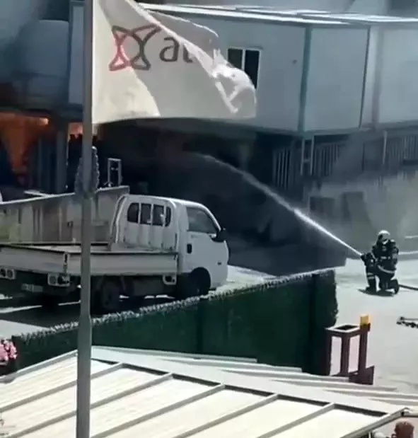 Son dakika haber: LPG tüpünün patlamasıyla birlikte çıkan yangın korkuttu