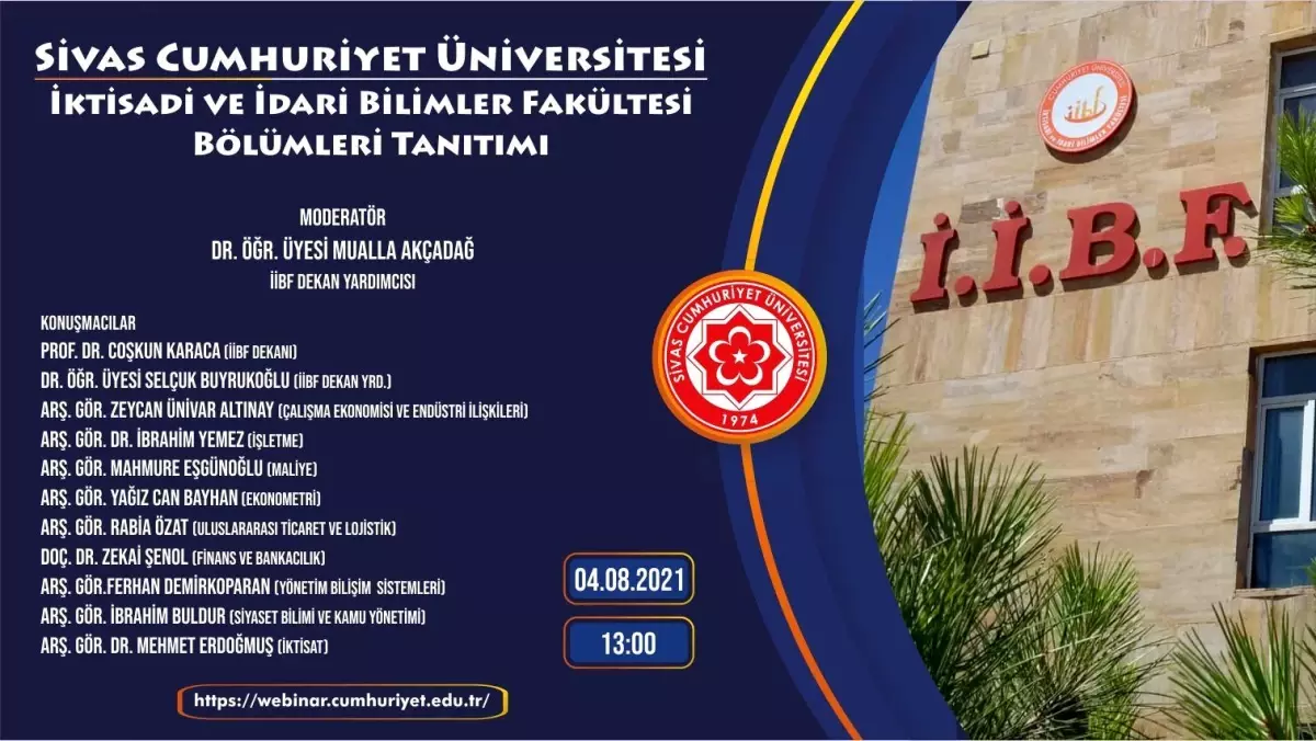 İktisadi ve İdari Bilimler Fakültesi Bölümleri Tanıtımları