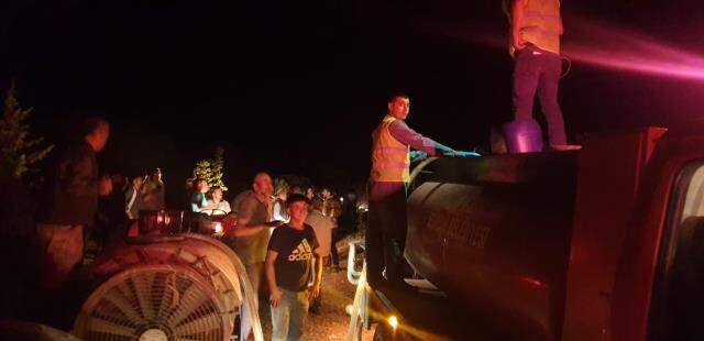 Isparta'daki yangına Dağ Komando Okulu Komutanlığı müdahale edecek