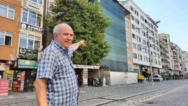 İzmit'te 22 yıldır korku yaratan binanın yıkımına başlandı