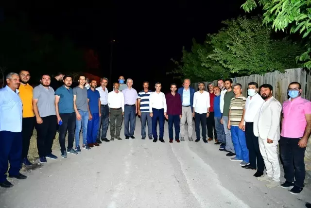 AK Parti Milletvekili Hakan Kahtalı, mahalle toplantısına katıldı