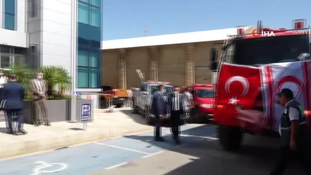 Son dakika haber... KKTC'den Türkiye'deki yangınlarla gayrete dayanak
