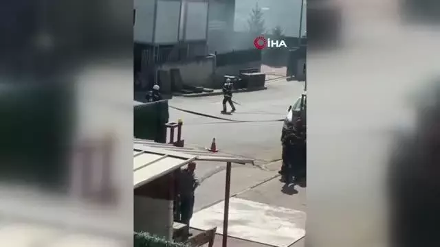 Son dakika haber: LPG tüpünün patlamasıyla birlikte çıkan yangın korkuttu