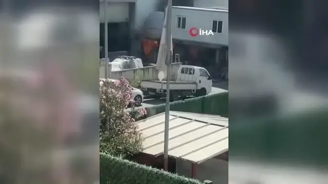 Son dakika haber: LPG tüpünün patlamasıyla birlikte çıkan yangın korkuttu
