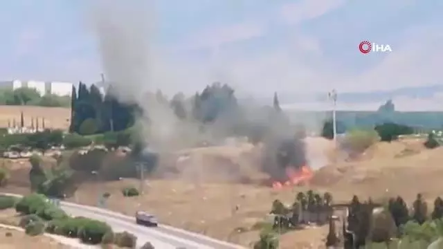 Lübnan'dan İsrail'e füze saldırısıİsrail'de siren sesleri duyuldu
