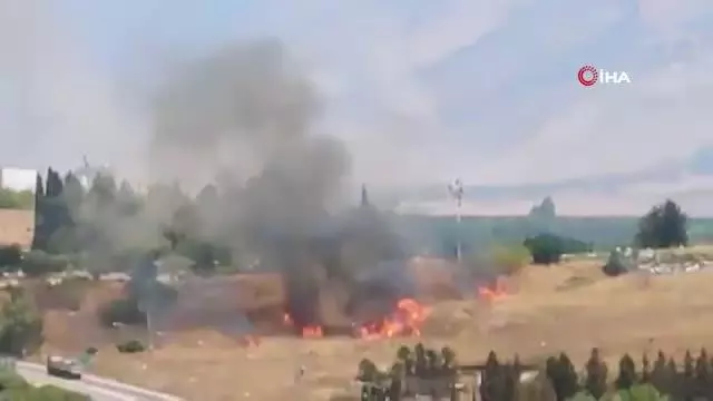 Lübnan'dan İsrail'e füze saldırısıİsrail'de siren sesleri duyuldu