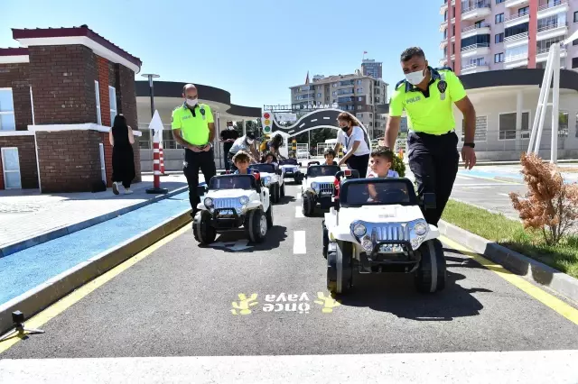 Son dakika haberi | Mamaklı çocuklar hizmete başlayan Trafik Eğitim Park'ında trafik bilinci kazanıyor
