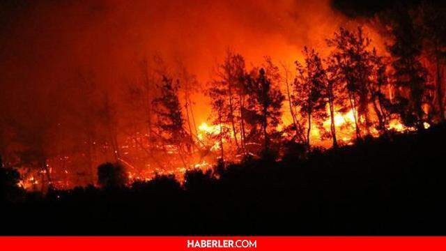 Nerede yangın var? Hangi yangınlar devam ediyor? Yangın devam eden yerler neresi? Türkiye İşte Türkiye yangın tablosu!