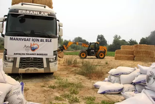 Oda ve borsalardan Manavgat'a yardım eli