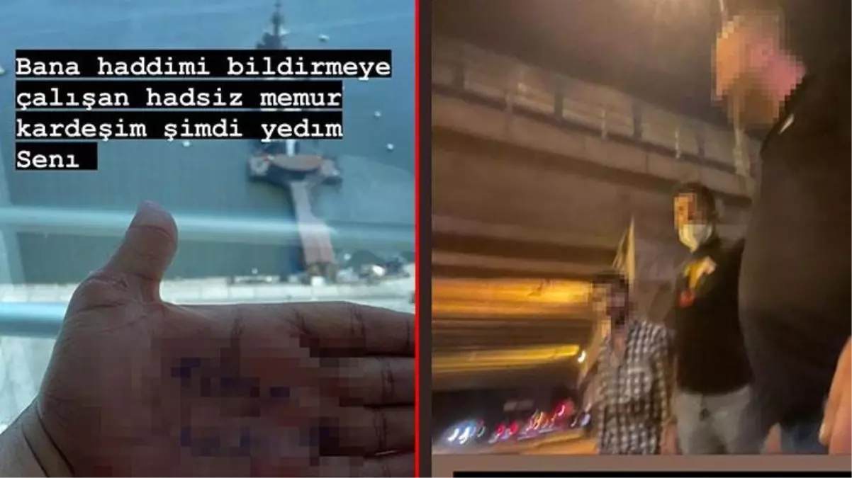 Tüm cesaretini tek olayda kullandı! Hem uyuşturucu ile yakalandı, hem de emniyette canlı yayın açarak polisi tehdit etti