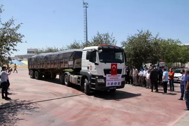 Yangın mağduru besiciler için Çorumlular seferber oldu