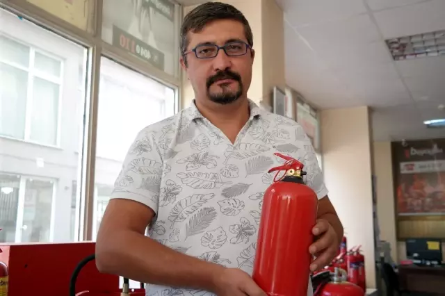 Son dakika haberleri | Yangın tüpleri vatandaşların yeni gözdesi