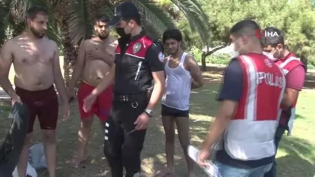 Yeşilköy sahilde denetim: 3 kaçak göçmen yakalandı