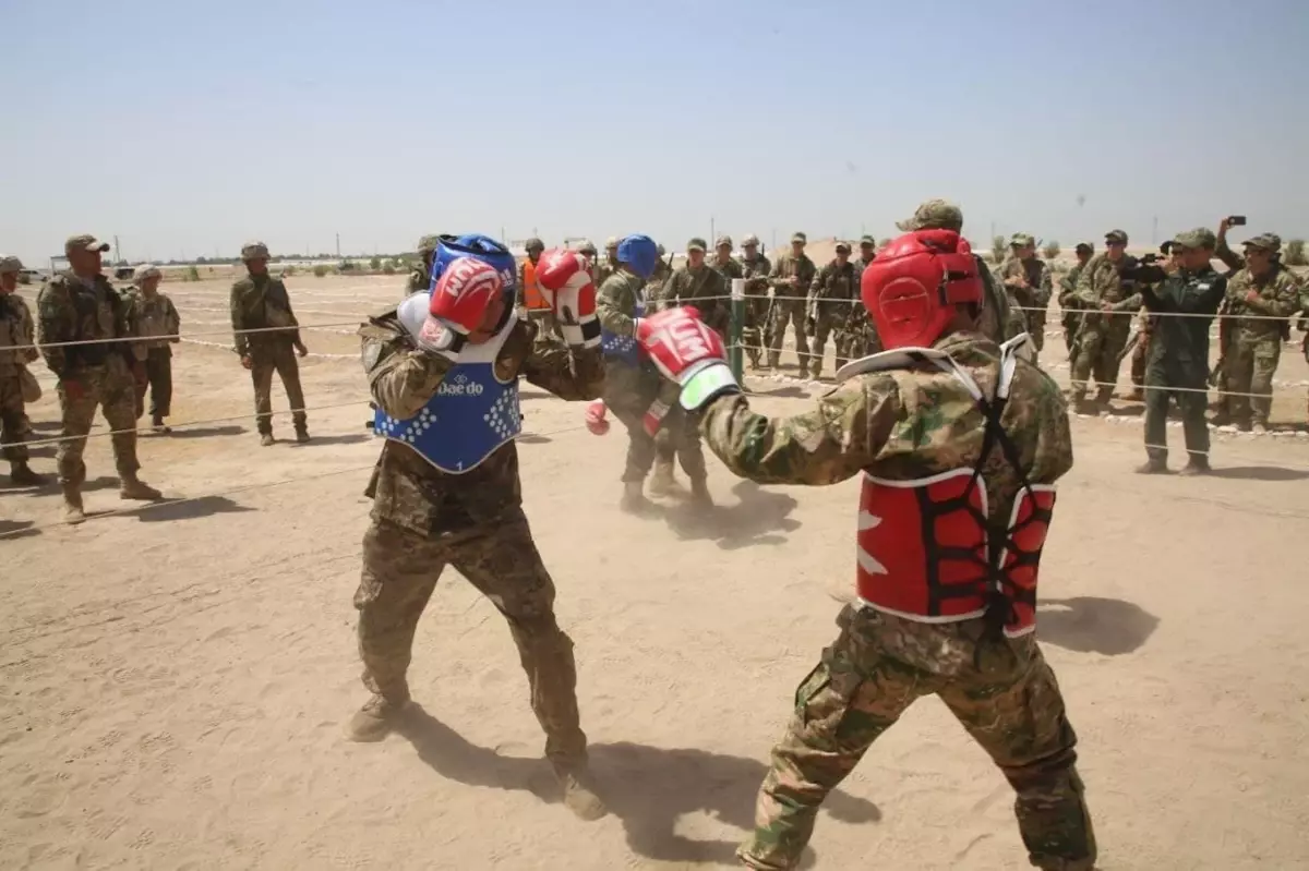 Afganistan sınırı yakınında başlayan Özbekistan-Rusya ortak askeri tatbikatı sürüyor