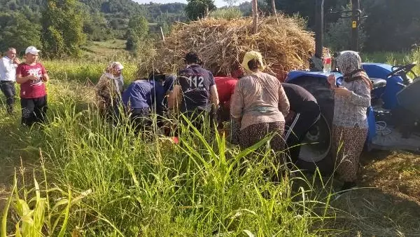 Acılı kadının feryatları yürek yaktı! Küçük çocuk, annesinin kullandığı traktörün tekerinin altında kaldı