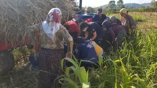 Acılı kadının feryatları yürek yaktı! Küçük çocuk, annesinin kullandığı traktörün tekerinin altında kaldı