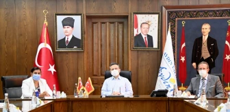 Vali Aksoy Başkanlığında Yangın Değerlendirme Toplantısı Yapıldı