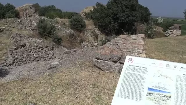 ÇANAKKALE - Troya'da 150 yıl sonra Schliemann'ın tahribatları giderilmeye çalışılıyor