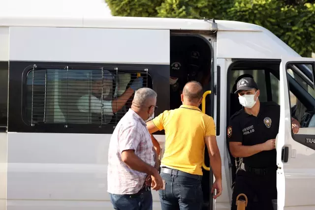 Konya'da 7 kişinin öldürülmesiyle ilgili adliyeye sevk edilen zanlı Mehmet Altun tutuklandı
