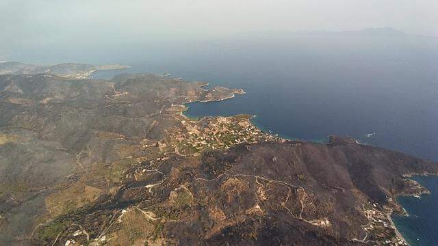 Marmaris'te 8 gündür süren yangınlar tamamen sona erdi