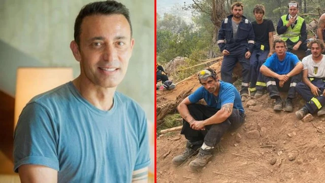 Mustafa Sandal, yangın söndürme ekibindeki İbrahim Çelikkol'un mesajını paylaştı: Dualarınız için minnettarız