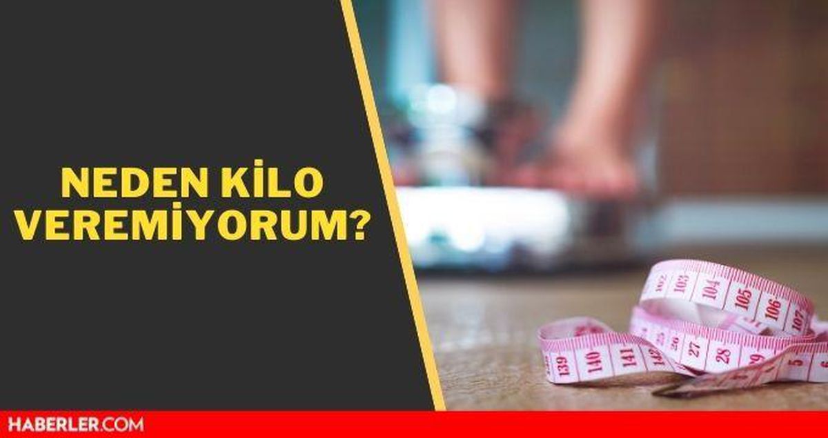 Neden kilo veremiyorum? Kilo verememe sebepleri! Beklediğiniz kadar kilo vermemenizin yaygın nedenleri!